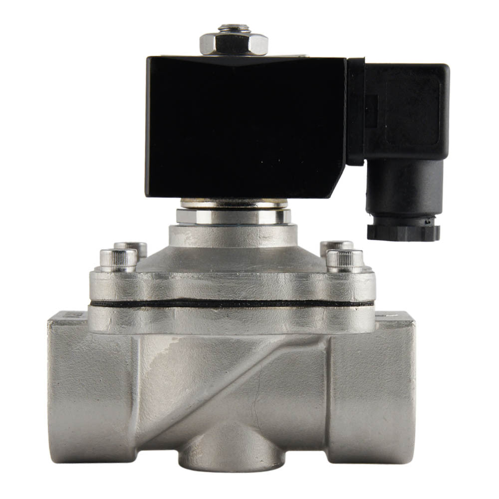 Solenoid Valve DF-SA 1'' stainless steel FKM 0-10bar 120V AC