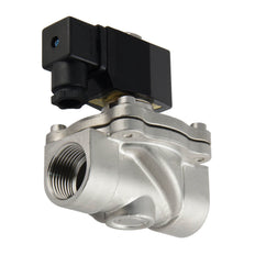 Solenoid Valve DF-SA 1'' stainless steel FKM 0-10bar 120V AC