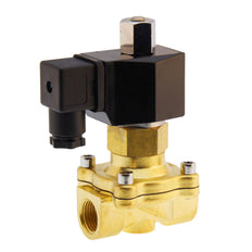 Solenoid Valve DF-SB 3/8'' NO brass FKM 0-5bar 24V AC