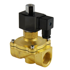 Solenoid Valve DF-SB 1'' NO brass EPDM 0-5bar 120V AC