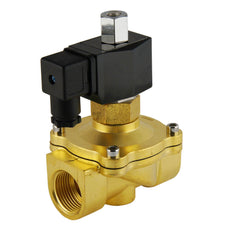Solenoid Valve DF-SB 1'' NO brass EPDM 0-5bar 120V AC