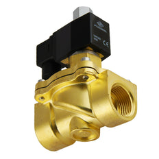 Solenoid Valve DF-SB 1'' NO brass EPDM 0-5bar 120V AC