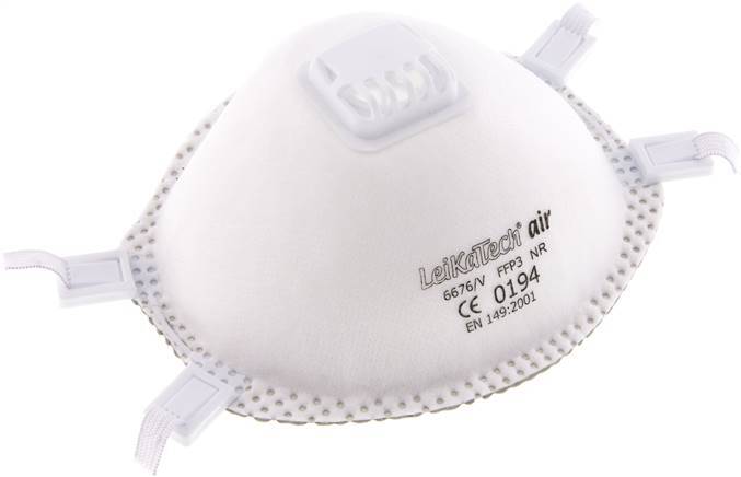 Half Mask FFP3 With Valve [5 Pieces]