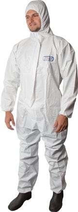 Disposable Overalls Size L Micro-porous PP 60g/m2