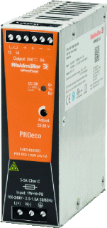 Weidmüller Pro ECO Universal Power Supply 24V 5A | 1469480000