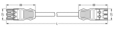 Wago Patch Cord Adjustable Building Installation - 771-9293/016-101