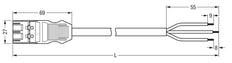 Wago 771 Patch Cable Adjustable Building Installation - 771-9393/266-101