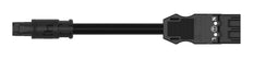 Wago MIDI ECA Socket-Plug Cable 3G2.5mm 5M Black - 774-9993/1507-501