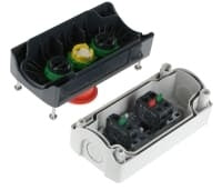 Schneider Electric Harmony Pushbutton Box Complete - XALD328