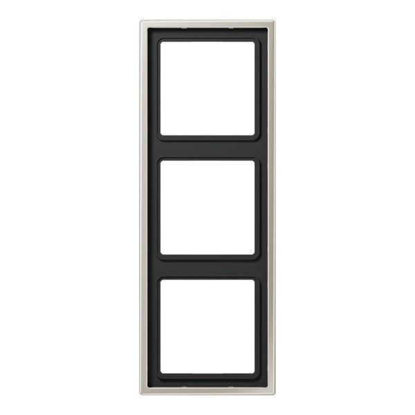 Jung Aluminum/Steel/Chrome Cover Frame Switchgear - ES2983