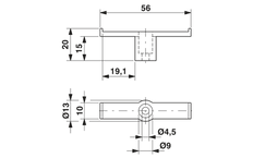 Phoenix Contact Power Rail Support - 3026476 [2 Pieces]