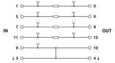 Phoenix Contact PT Basic Element For Overvoltage Cut-Off valve - 2839363