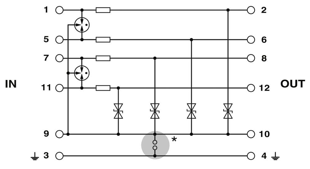 Phoenix Contact Surge Protector For Data/M&R - 2838322