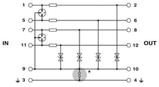 Phoenix Contact Surge Protector For Data/M&R - 2838322