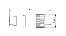 Phoenix Contact SACC Ronde (Industrial) Connector - 1542965
