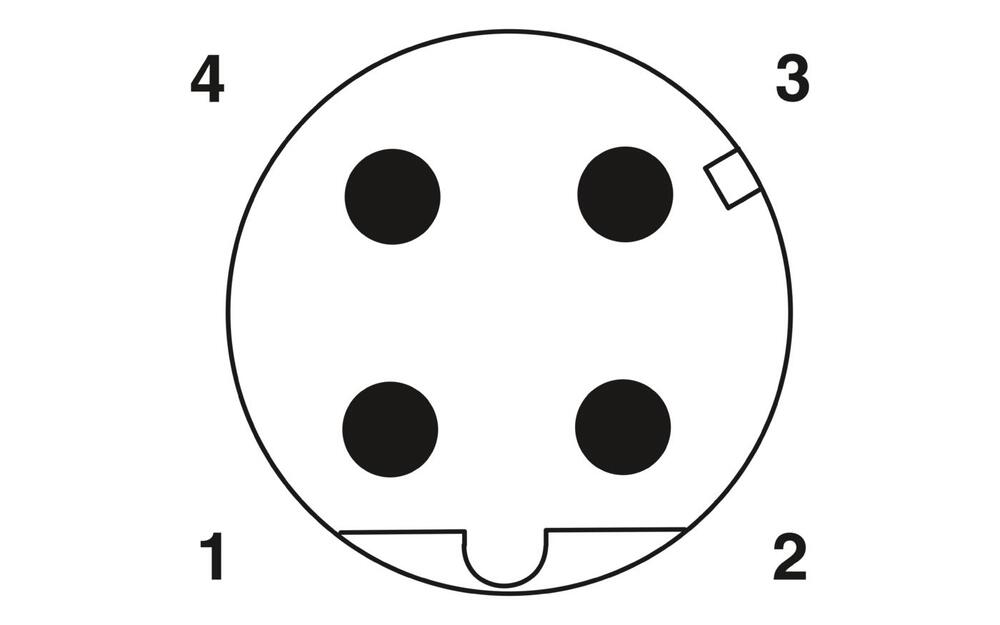 Phoenix Contact Round (Industrial) Connector - 1424682