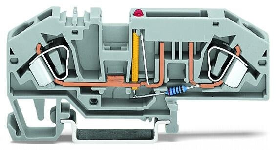 Wago Fuse Clamp - 282-698/281-434 [25 Pieces]