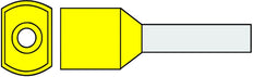 Klemko KL-D Wire End Sleeve - 727550 [100 Pieces]