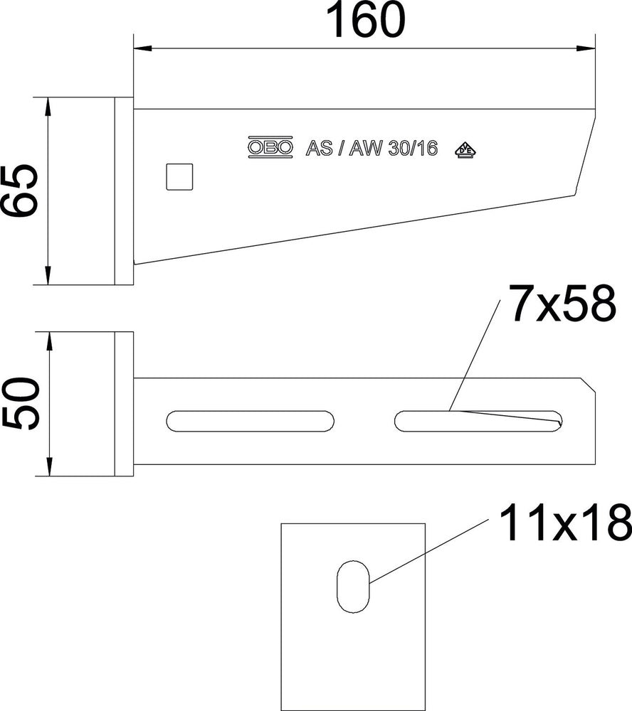 OBO Console Cable Support System - 6419712