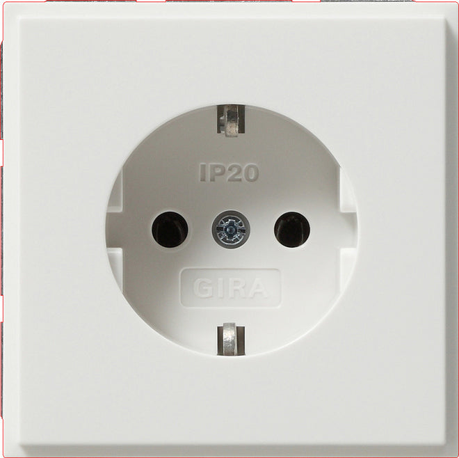 Gira TX44 Wall Socket Outlet (WCD Switchgear) - 018866
