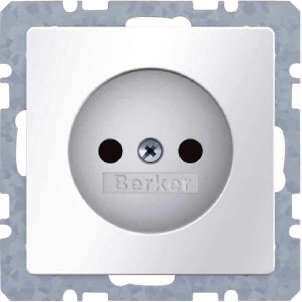 Hager Berker Q.1/Q.3 Wall Outlet (WCD Switchgear) - 6167036089