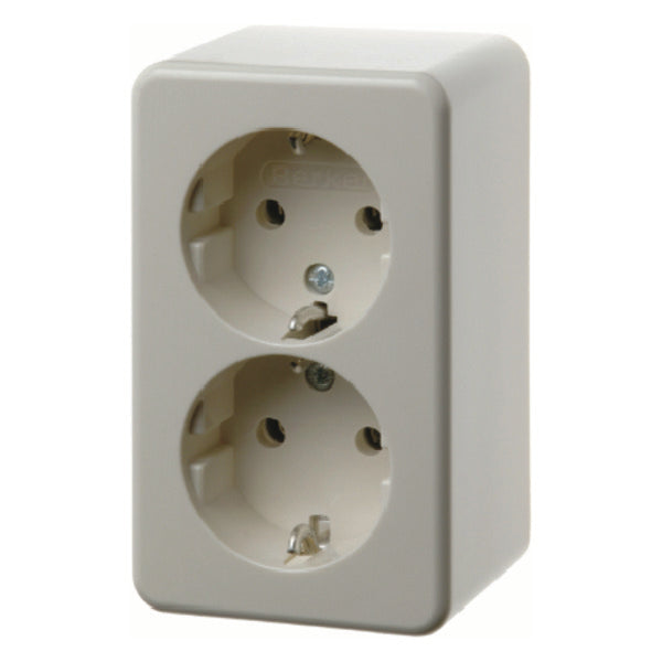 Hager Berker Wall-Mounted Socket Outlet (WCD Switchgear) - 472140