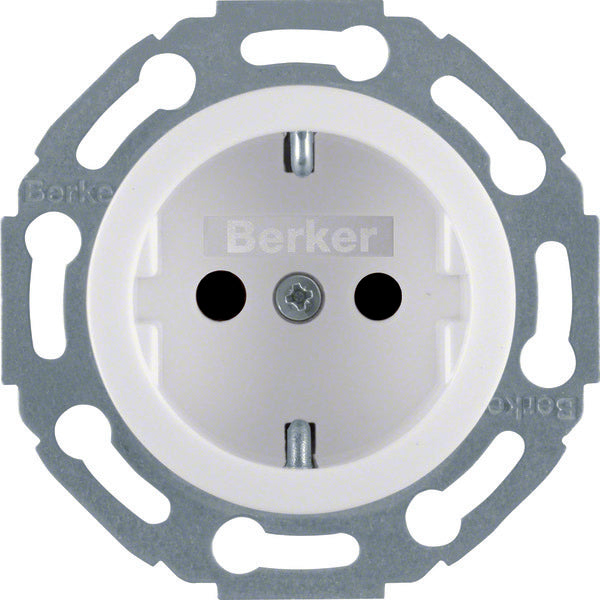 Hager Berker 1930/Glass Wall Outlet (WCD Switchgear) - 4755
