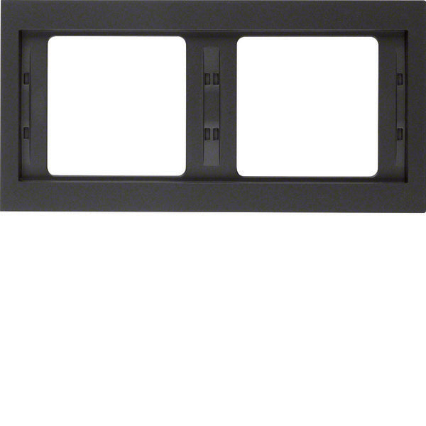 Hager Berker K.1 Cover Frame Switchgear - 13637006