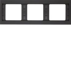 Hager Berker K.1 Cover Frame Switchgear - 13737006