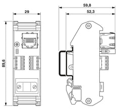 Phoenix Contact FL Patch Cable Twisted Pair For industry - 2901643