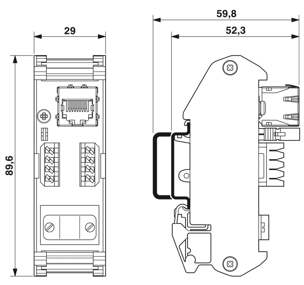 Phoenix Contact FL Patch Cable Twisted Pair For industry - 2901645