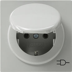 Gira S-Color Wall Socket Outlet (WCD Switchgear) - 045442