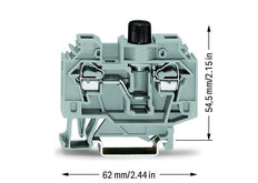 Wago 282 Fuse Clamp - 282-122 [40 Pieces]
