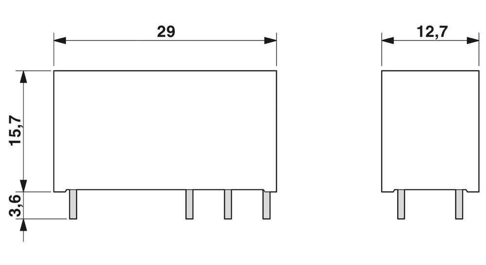 Phoenix Contact REL Auxiliary Relay - 2961312 [2 Pieces]