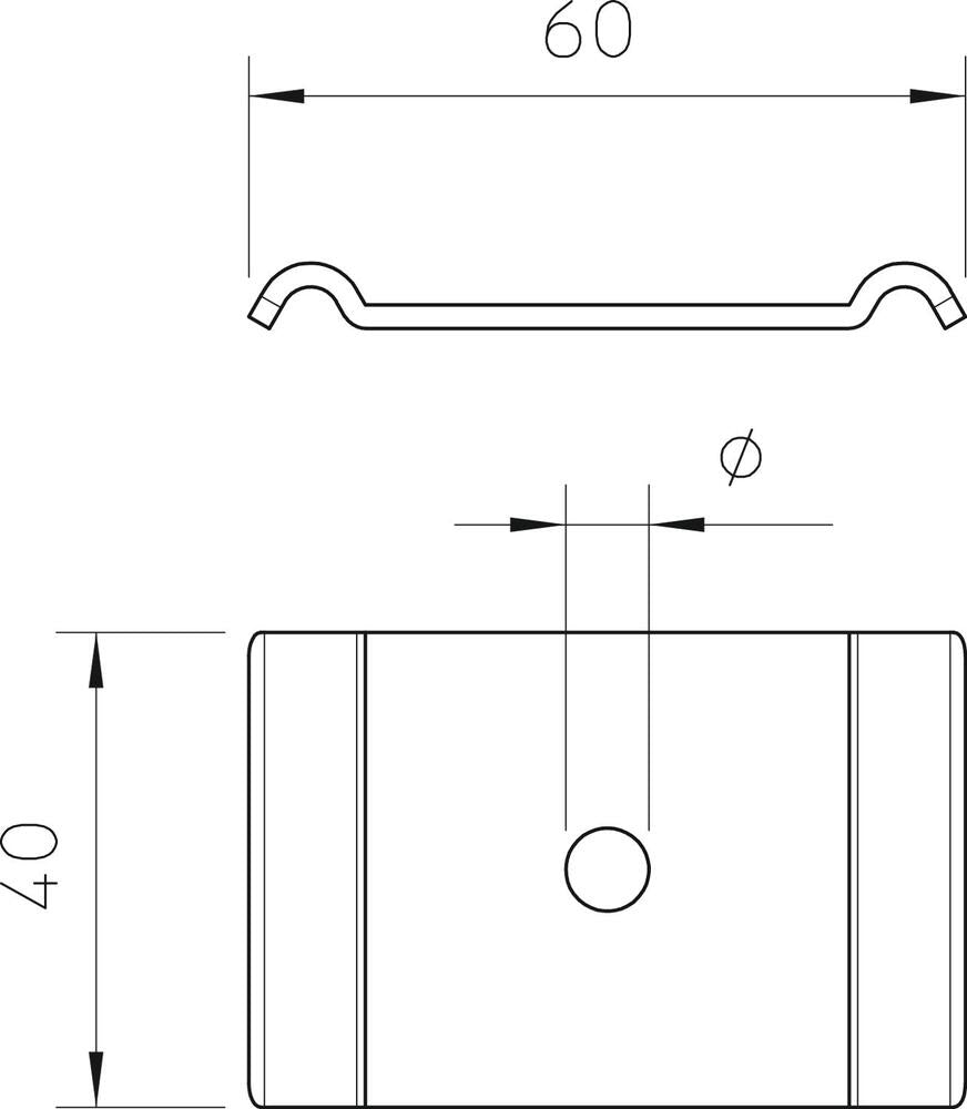 OBO GR-Magic Mounting Material Cable Support System - 6015263 [50 Pieces]
