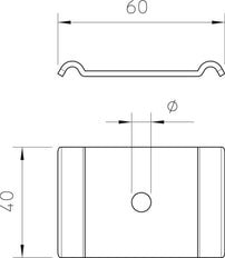 OBO GR-Magic Mounting Material Cable Support System - 6015263 [50 Pieces]