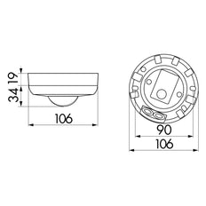 BEG Luxomat Motion Switch (Complete) - 92190