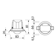 BEG Luxomat Motion Switch (Complete) - 92196