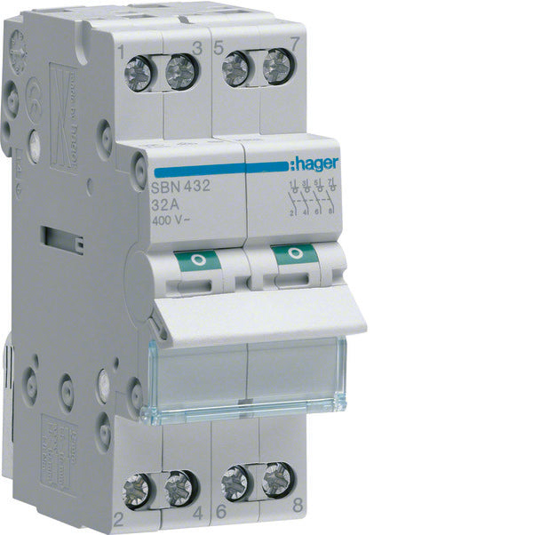 Hager SBN Flush-Mounting Switch Modular - SBN432