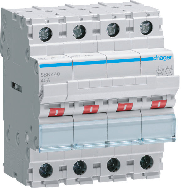 Hager SBN Flush-Mounting Switch Modular - SBN440