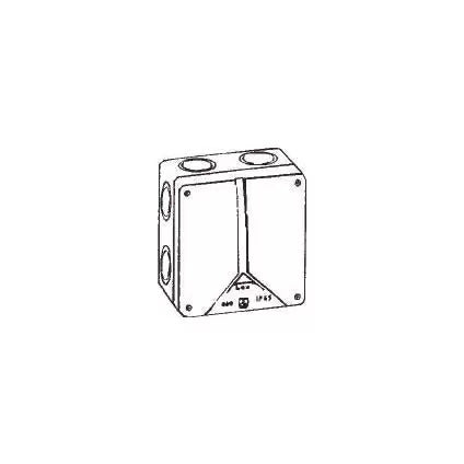 Spelsberg Abox Surface mounted Wall/Ceiling Box - 80290701 [2 Pieces]