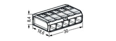Wago 221 Weldclamp - 221-485 [25 Pieces]