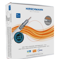 Hirschmann Multimedia KOKA Coaxial Cable - 298799101 [100 Meters]