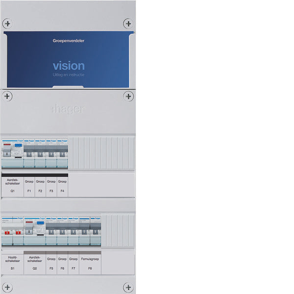 Hager VISION Installation Cabinet - VKG43E-F