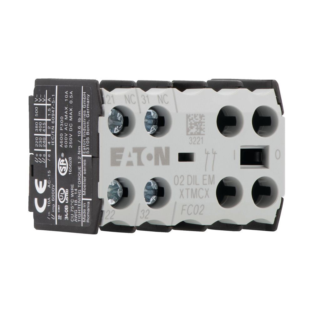 EATON INDUSTRIES DILE Auxiliary Contact Block - 048912
