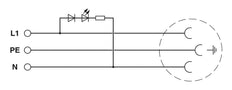 Phoenix Contact Wall Outlet Modular - 0804027