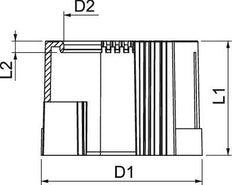 OBO Tulle Installation Pipe - 2044509 [50 Pieces]