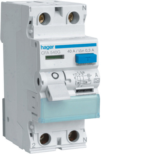 Hager Class A Ground Fault Circuit Interrupter - CFA540G