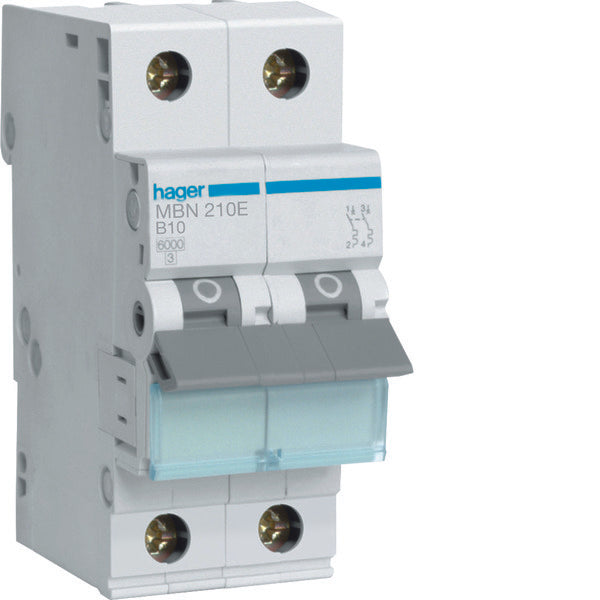 Hager MBN Circuit Breaker - MBN210E