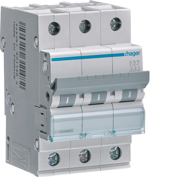 Hager MCN Circuit Breaker - MCN306E